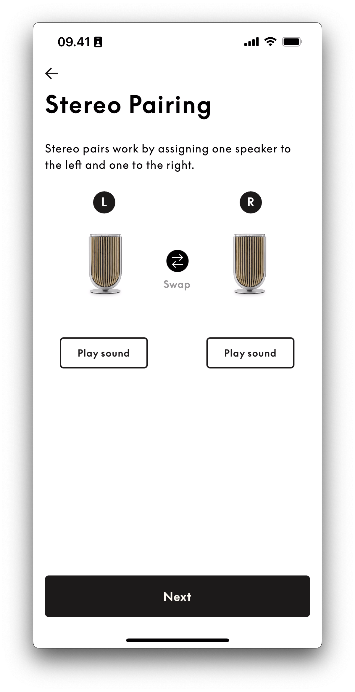 How Do I Set Up Bang Olufsen Stereo On Beolab 8 Bang Olufsen Support