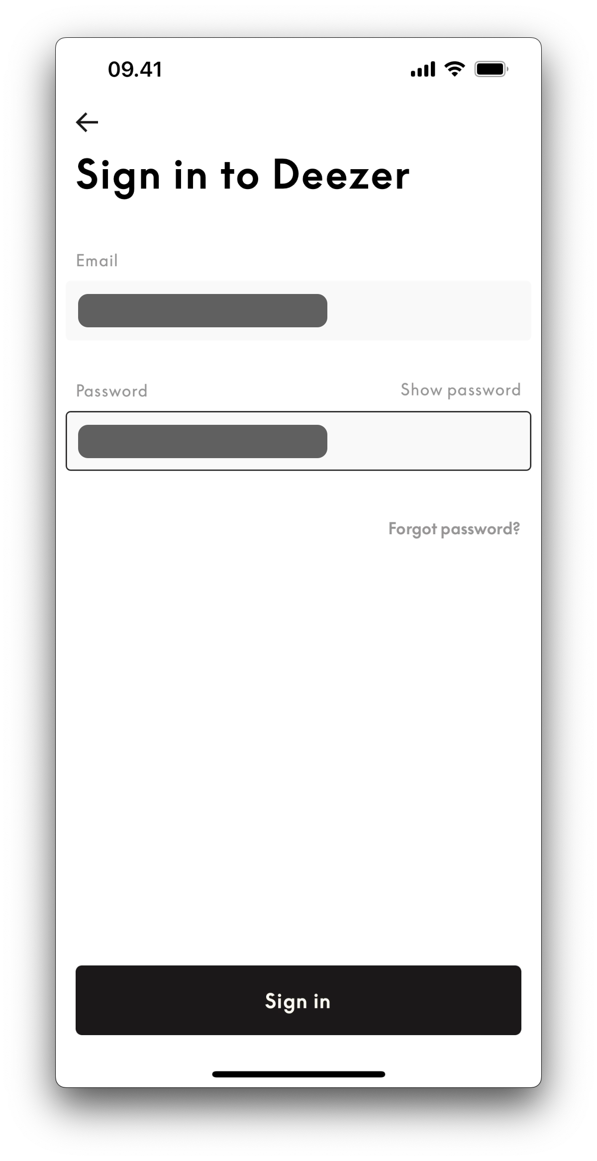 How to add your Deezer credentials to the Bang & Olufsen app Bang