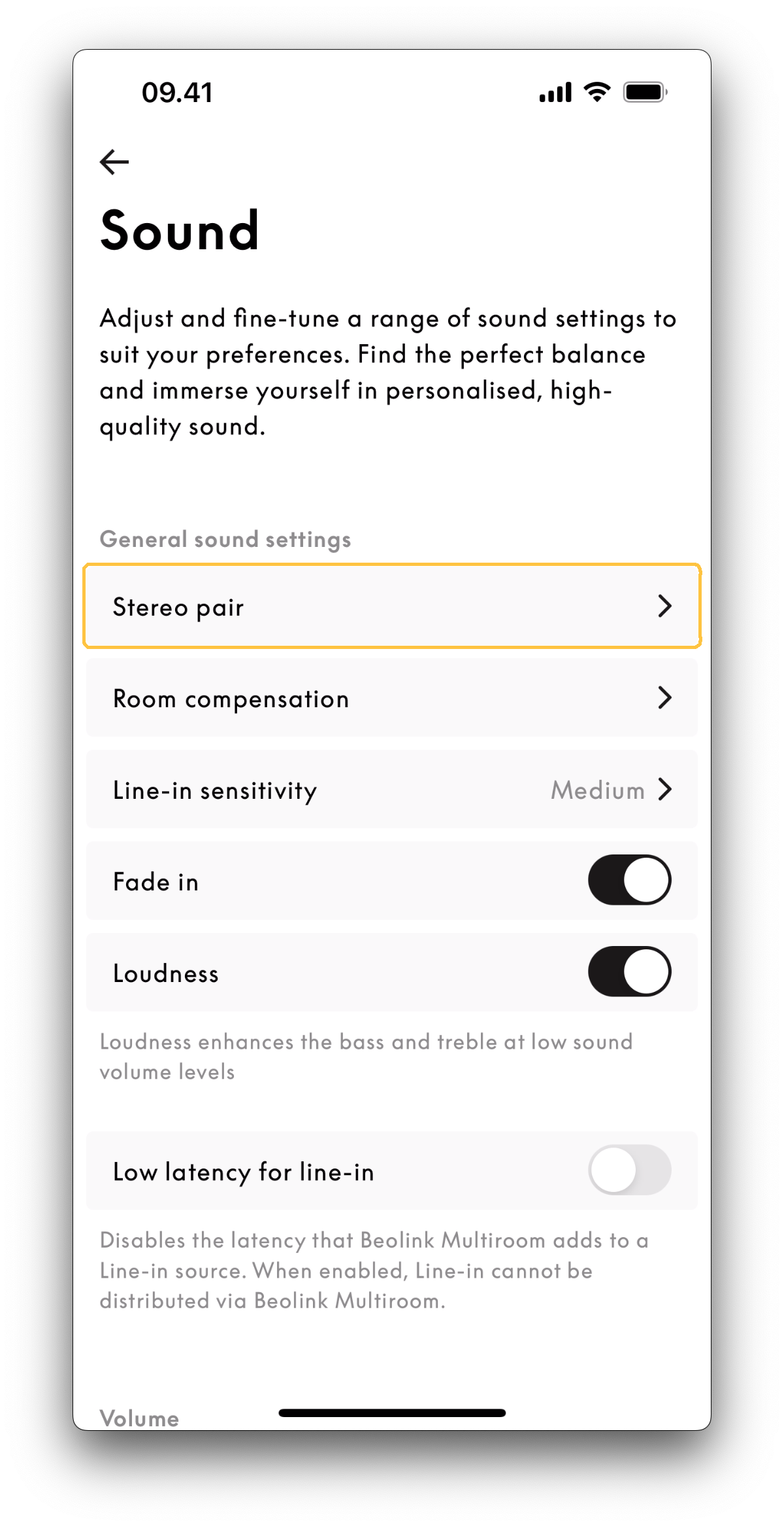 How do I set up Bang & Olufsen Stereo on Beolab 8? – Bang